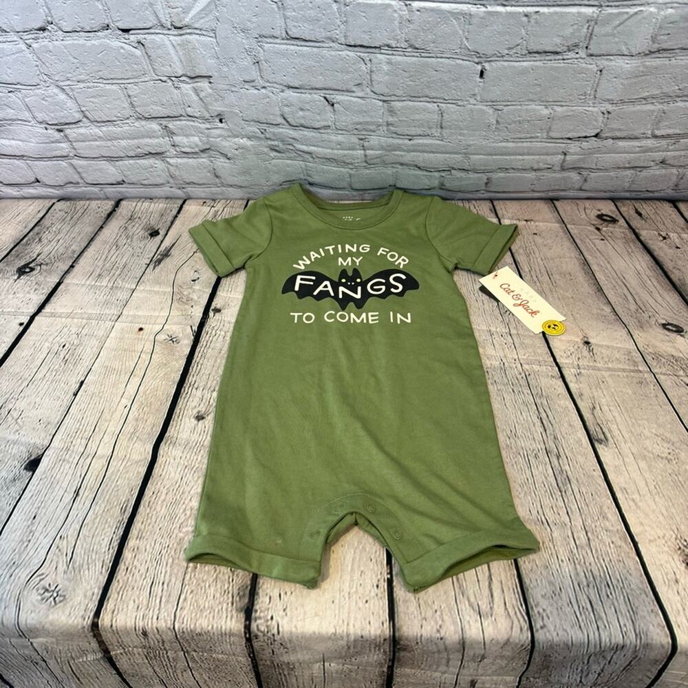 Target " Waiting for My Fangs to Come It" Shortie Romper